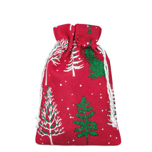 Saco Presente De Natal 10*14,5 Cm "Snowy"