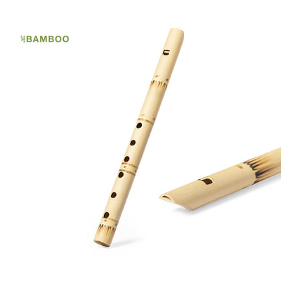 Flauta Bambú Hameli | Material Natural Único | Regalo Infantil Musical Sostenible