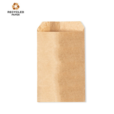 Bolsa Apresentação Kraft Suli | Papel Reciclado 50g/m² | 15x23cm | Brinde Eco Médio