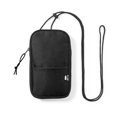 Bolsa Porta Telemóvel RPET Landr | Poliéster 600D Reciclado Fecho Invisível | 6 Cores | Brinde Eco