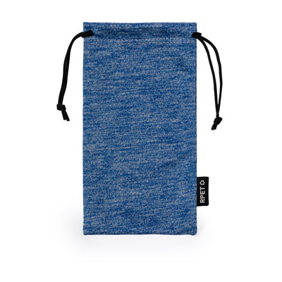Bolsa Óculos Microfibra RPET Torlax | Cordões Fecho Automático 9,5x18cm | 4 Cores | Brinde Eco