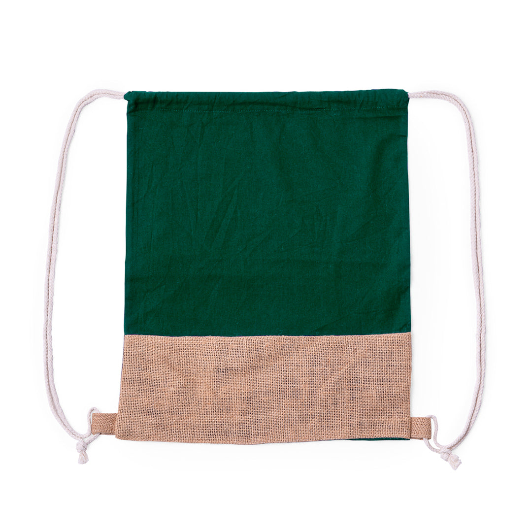Mochila | Zyndrax | Juta/ Algodão 120 g/ m | 34 x 43 cm | 4 Cores