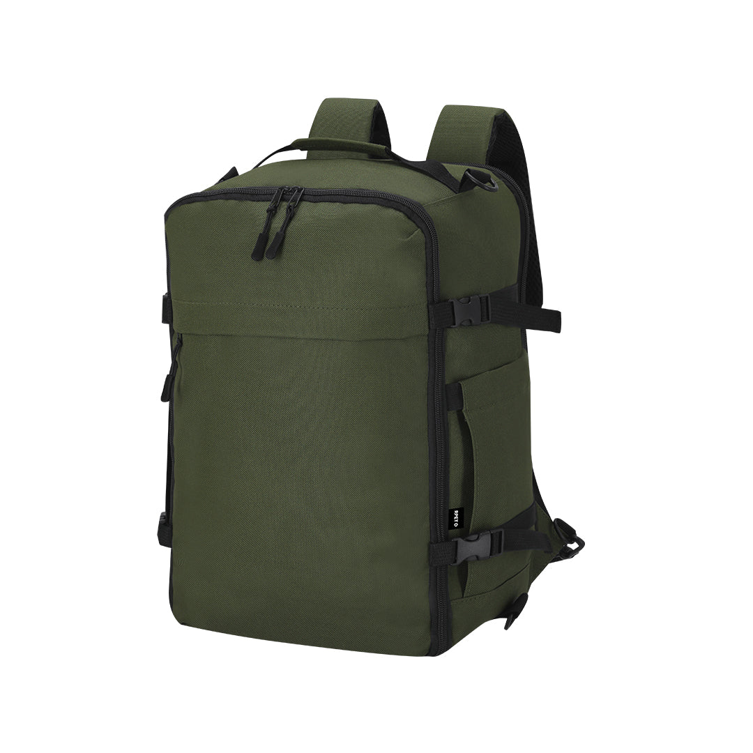 Mochila | Zagros | Poliéster 600D RPET | 27 x 19 x 41 cm | 3 Cores