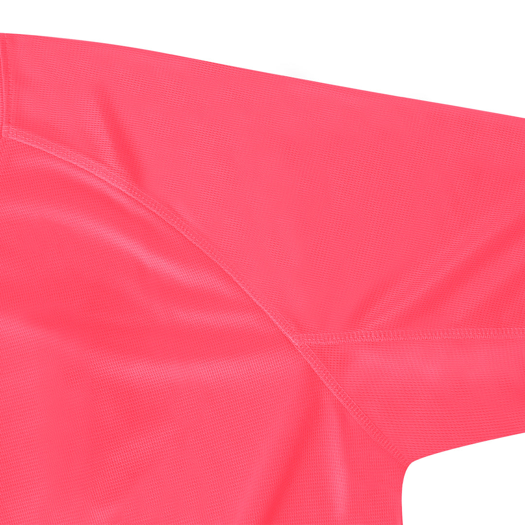 T-Shirt Técnica Feminina Cool Dry Cocker | Raglan Waffle Interlock 135g