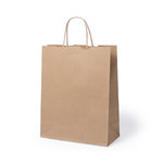 Saco Papel Reciclado Loile | 100g/m² | 25x31x11cm | Brinde Eco-Friendly Personalizado