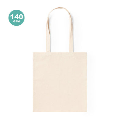Saco Algodão 140g Asa Comprida | 100% Algodão Natural 37x41cm | Alças 70cm | 7kg