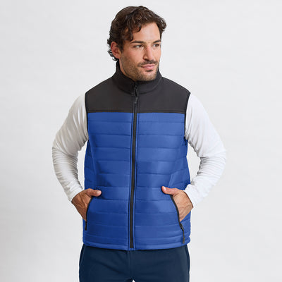 Colete Soft Shell Impermeável Bordy | Respirável Fecho Frontal Bolsos | Unisexo S-XXL