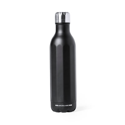 Wilson — Botella Acero Inox 750ml Diseño Exclusivo | Negro | Premium | Grabado Láser