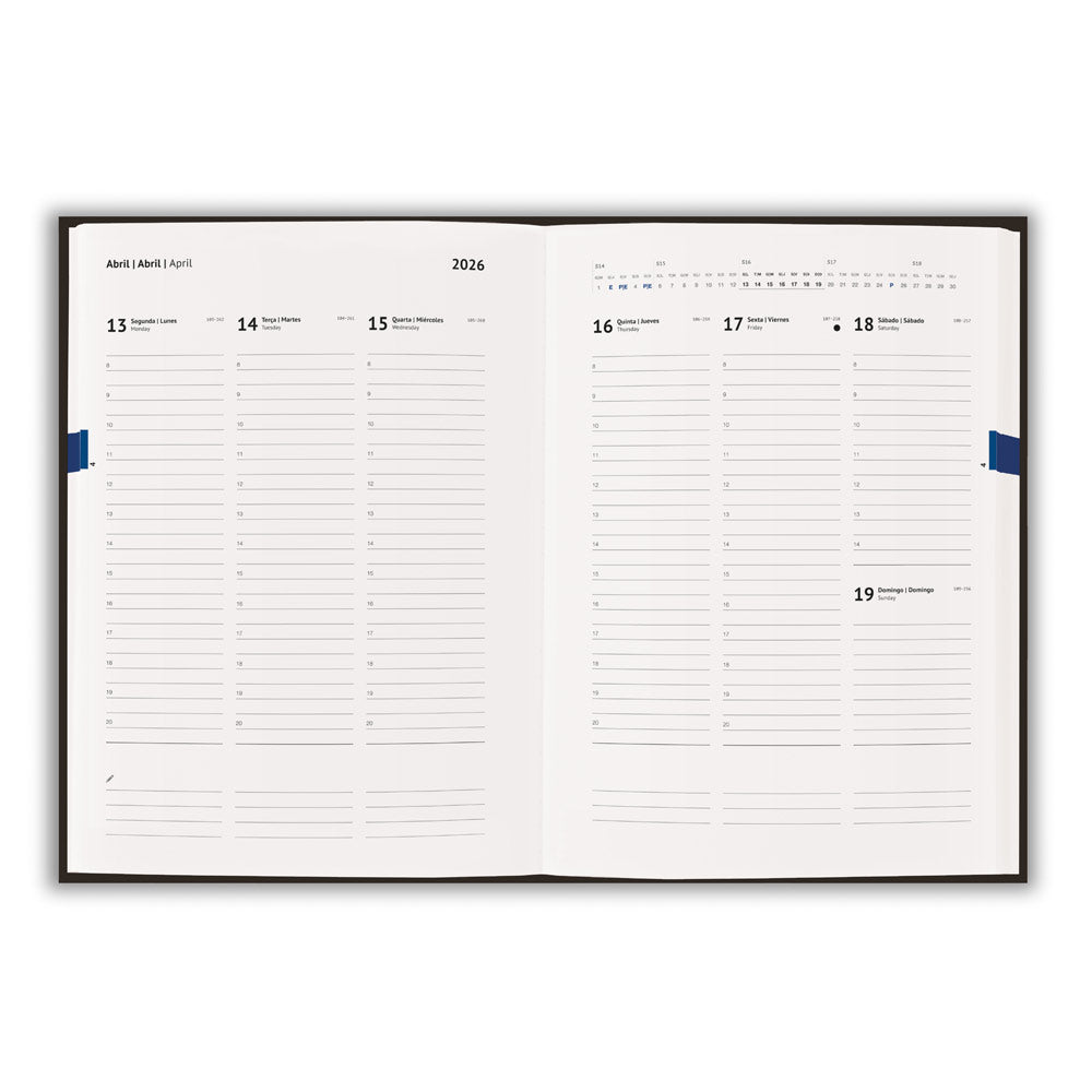 Agenda B5. Agenda em cortiça