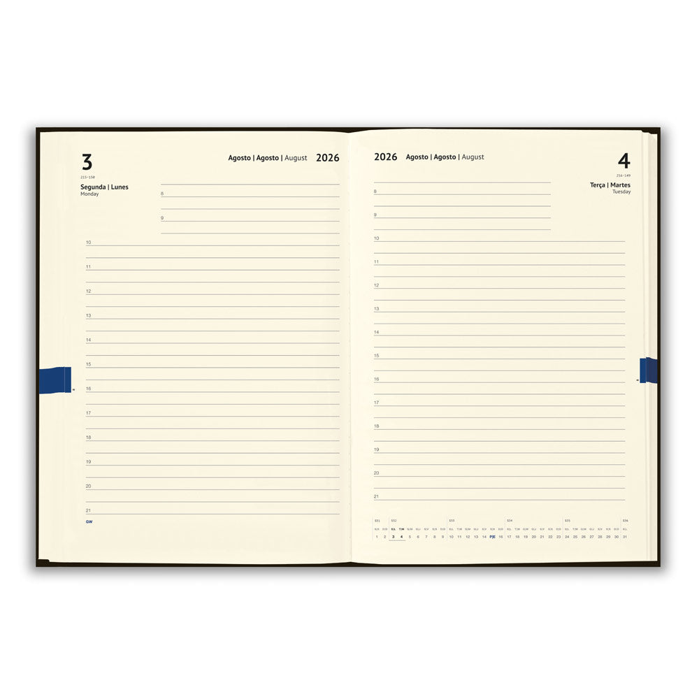 Agenda A5. Agenda em cortiça