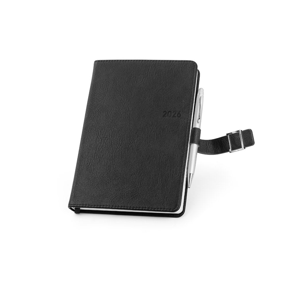 MUSSET A5. Agenda A5 em PU (58% reciclado)