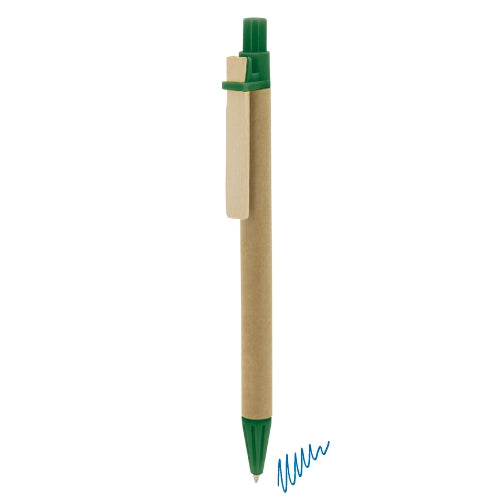 Caneta Cartao Reciclado "pino