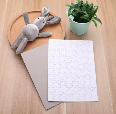 Puzzle Sublimação Cartão | A5 A4 A3 e Coração | Presente Personalizável