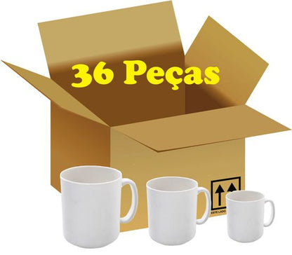 Caneca Sublimação 350ml Prateada Glitter - Efeito Brilhante