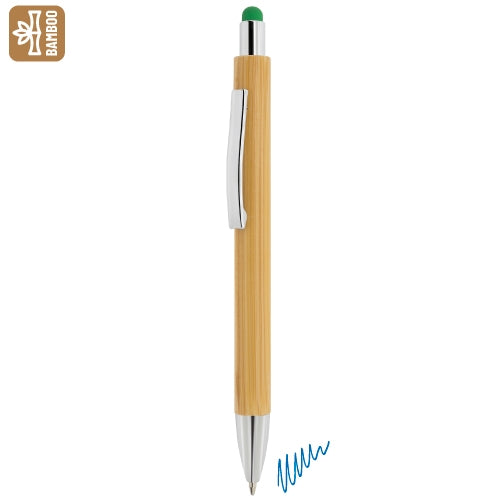 Caneta Bambu com Touch "borneo