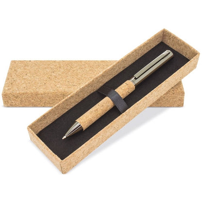 Boligrafo Metal/corcho — Brindes1001