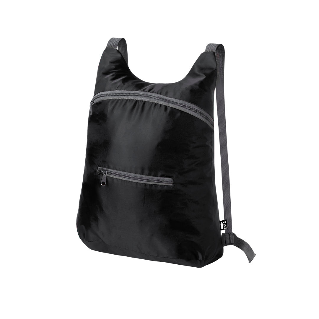 Mochila Dobrável | Brocky | Poliéster 210D RPET | 30 x 12 x 42 cm | 7 Cores