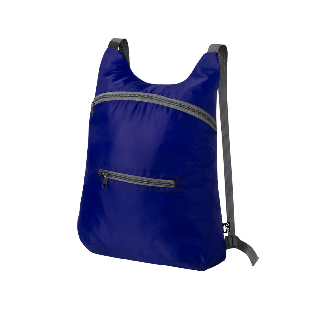 Mochila Dobrável | Brocky | Poliéster 210D RPET | 30 x 12 x 42 cm | 7 Cores