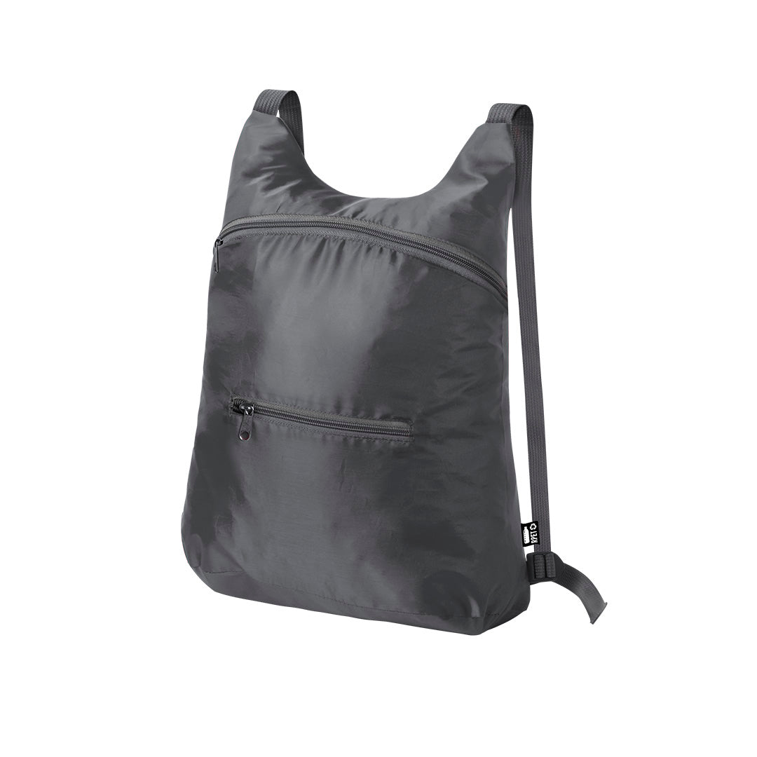 Mochila Dobrável | Brocky | Poliéster 210D RPET | 30 x 12 x 42 cm | 7 Cores