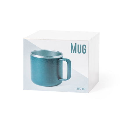 Taza de acero inoxidable Shirley 350ml - Doble capa dos tonos Caja individual