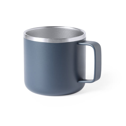 Caneca Aço Inox Shirley 350ml - Camada Dupla Dois Tons Caixa Individual