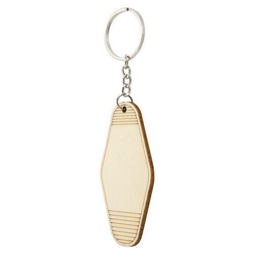 Porta-chaves de Madeira "paddel Surf — detalhe