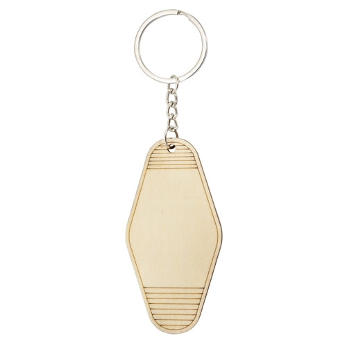 Porta-chaves de Madeira "paddel Surf — Brindes1001