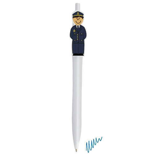 Caneta Policia "custodio — Brindes1001