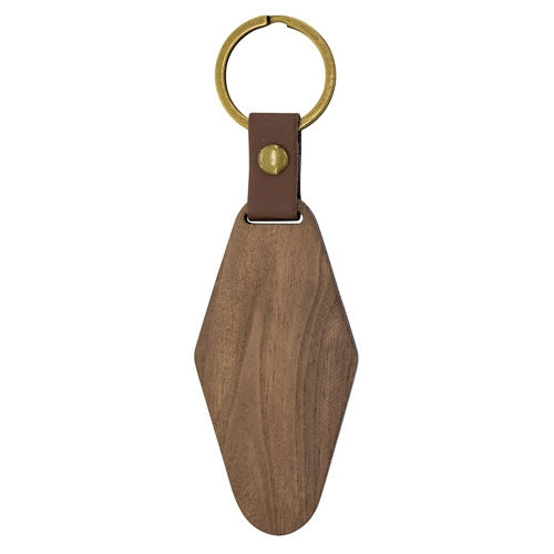 Porta-chaves de Madeira Romobo"samoa — Brindes1001