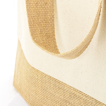 Bolsa de Algodão e Juta "misha — detalhe