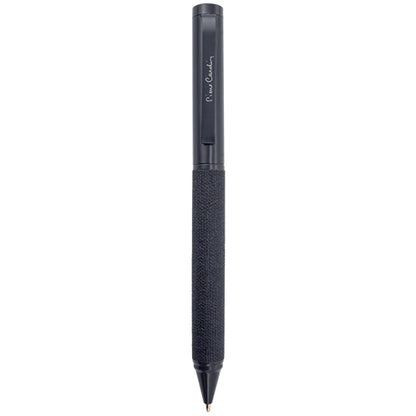 <p>caneta de Pu e Metal Pierre Cardin — detalhe