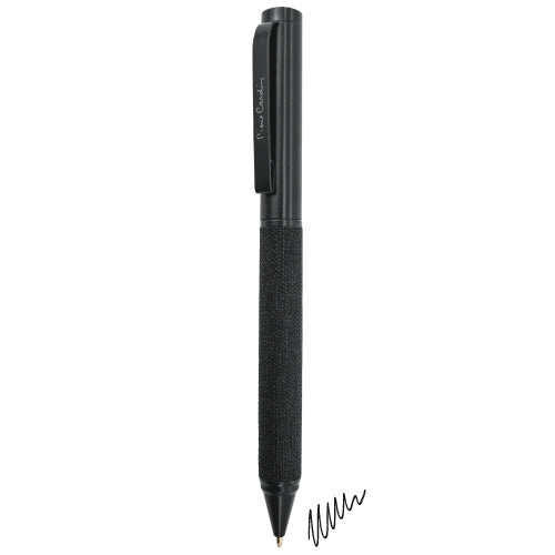 <p>caneta de Pu e Metal Pierre Cardin — detalhe