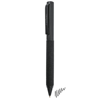 <p>caneta de Pu e Metal Pierre Cardin — detalhe