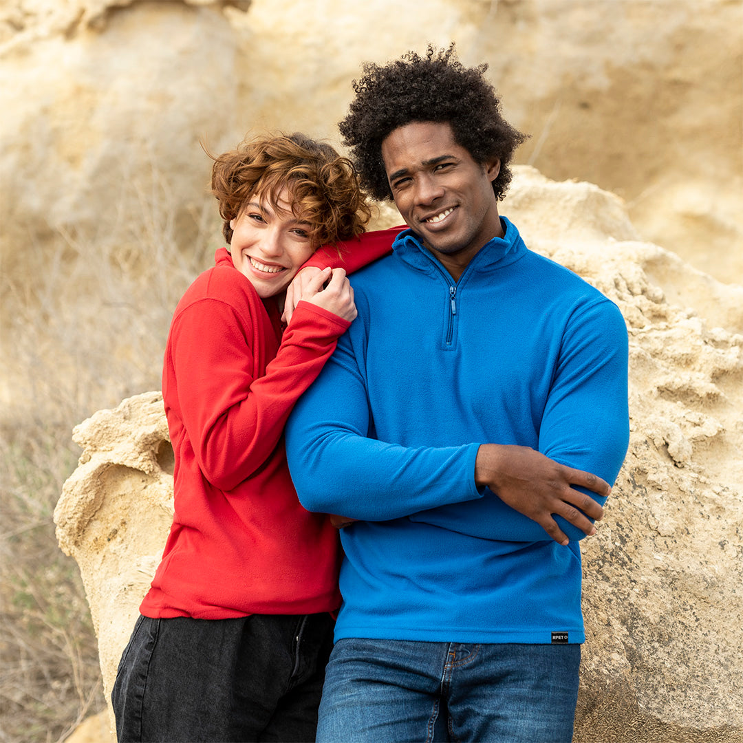 Camisola Polar Fleece RPET Reciclado Mesiox | Anti-Pilling 155g Unisexo