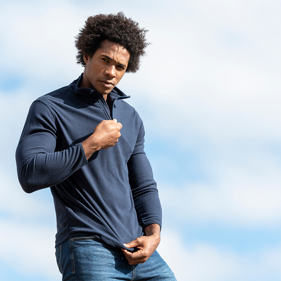 Camisola Polar Fleece RPET Reciclado Mesiox | Anti-Pilling 155g Unisexo