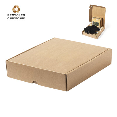 Caja Regalo Ayira Cartón Reciclado Kraft Mediano - Sostenible 21x5x25cm
