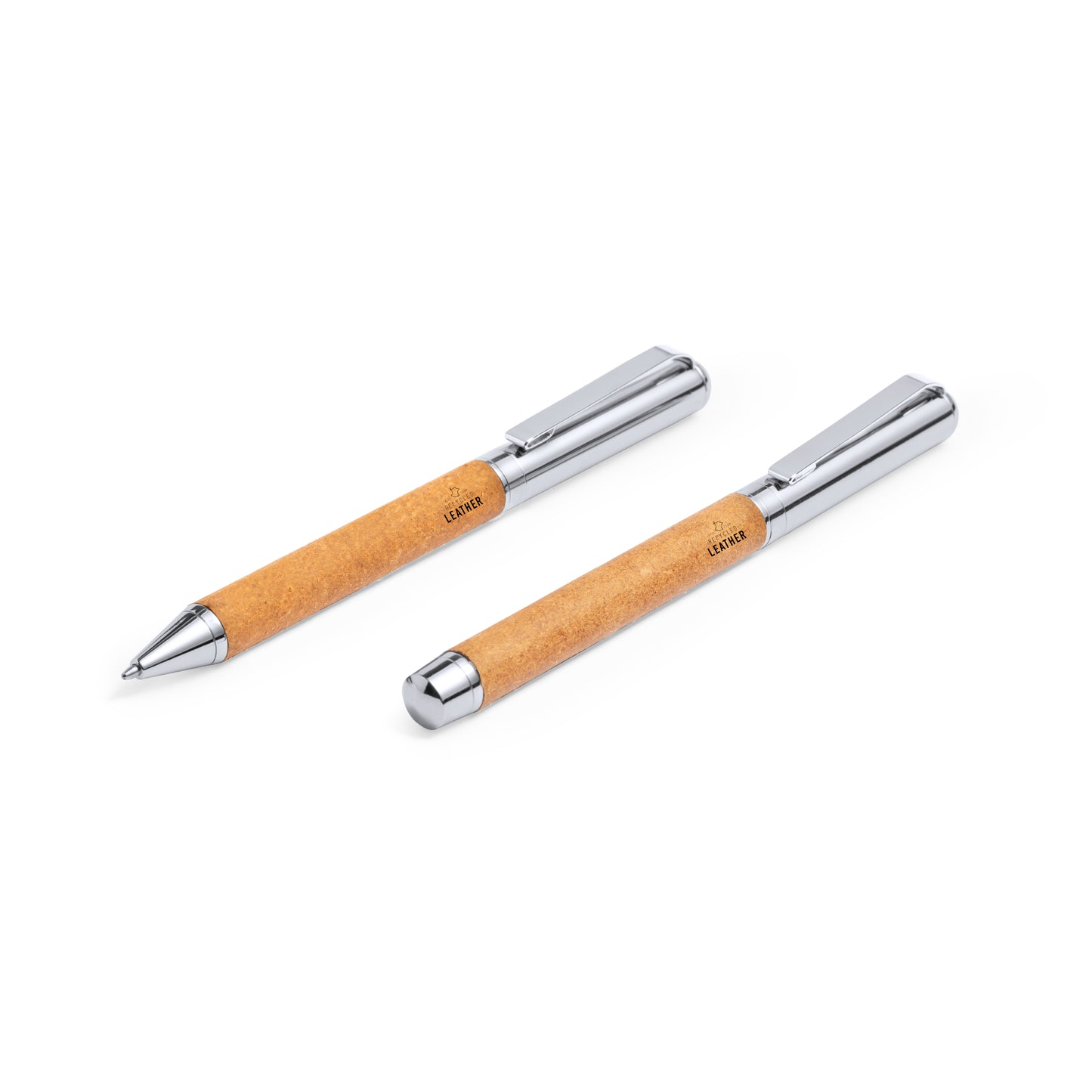 Set Pele Reciclado/ Metal Vincen