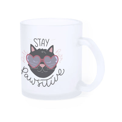 Caneca Vidro Sublimação 350ml Translúcida - Amira Premium