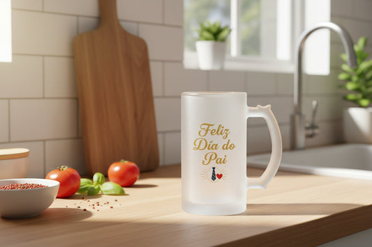 Jarra Sublimação Vidro Mate 500ml - Acabamento Premium com Pega