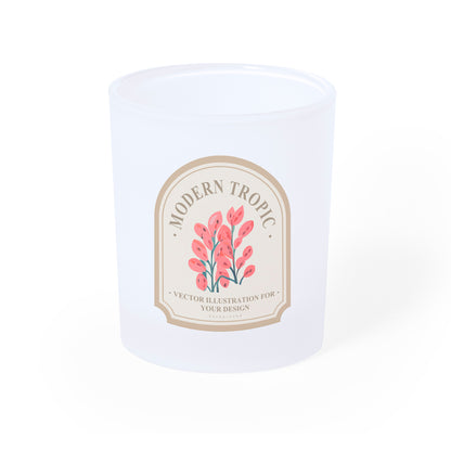 Vaso Vidrio Sublimación 330ml Mate - Loter Premium Kraft