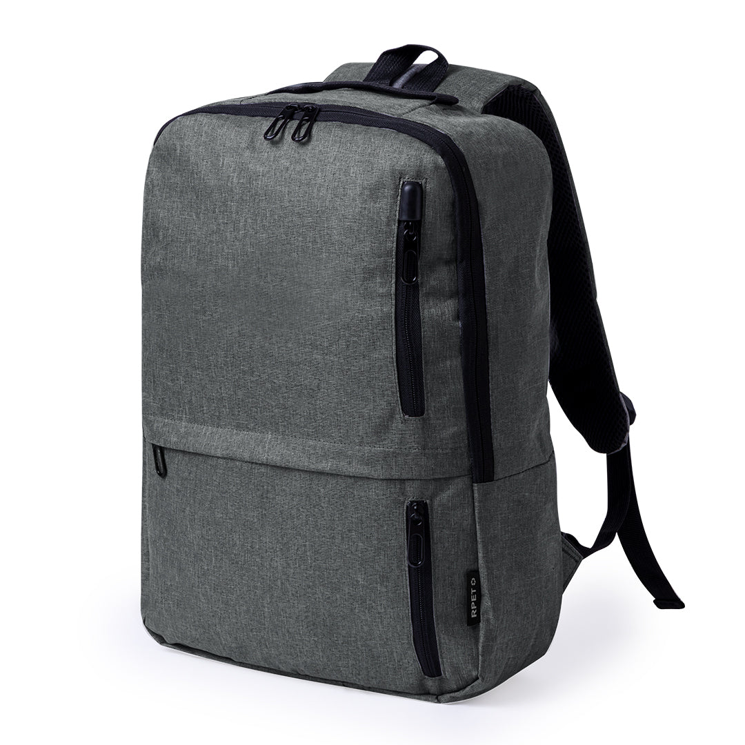 Mochila | Ingria | Poliéster 600D RPET | 31 x 12 x 42 cm | 3 Cores