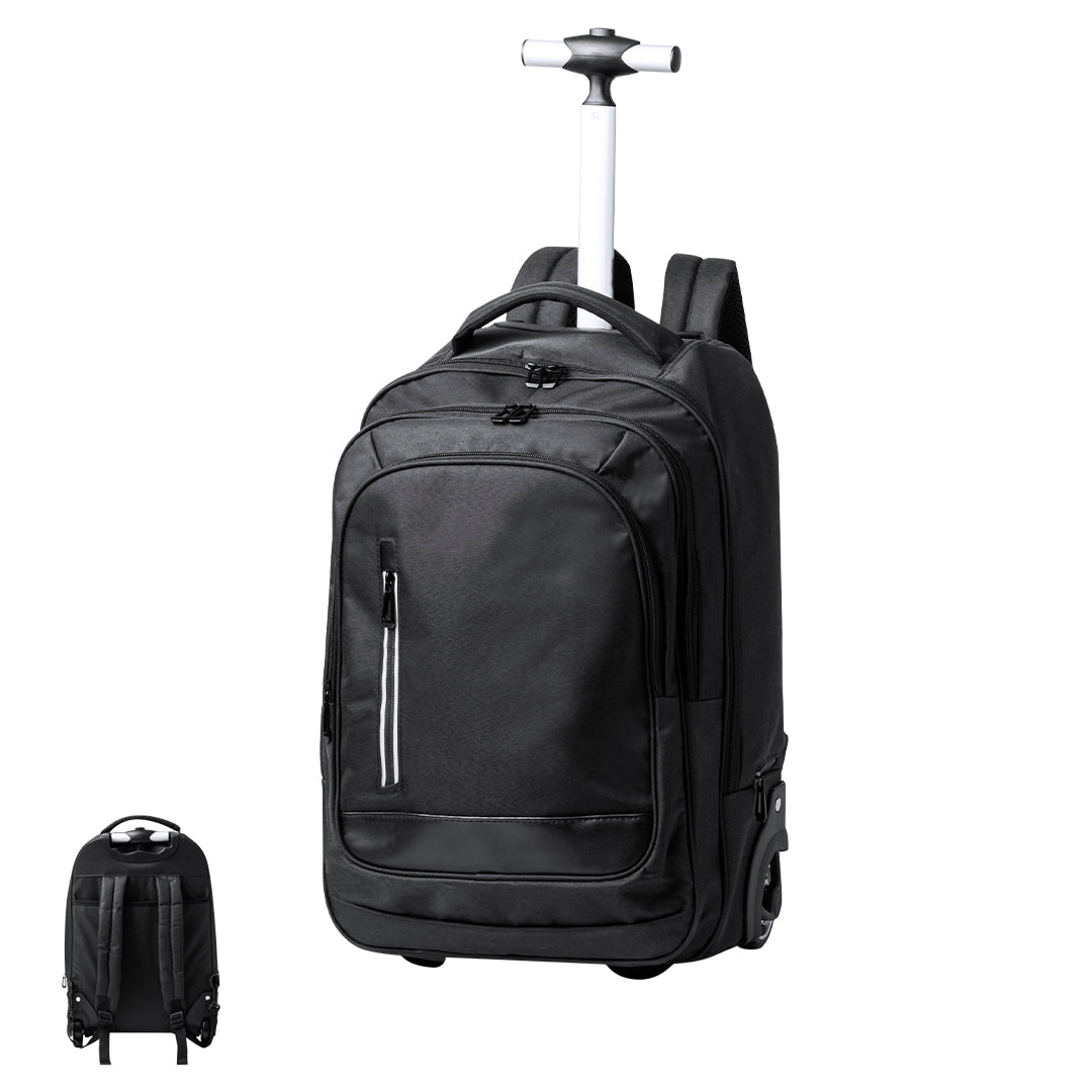 Mochila Trolley | Dancan | Poliéster 300D | 33.5 x 21 x 51 cm | 2 Core