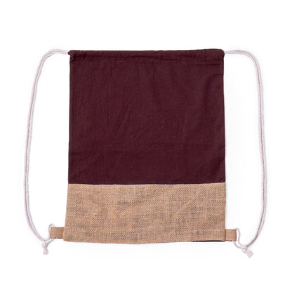 Mochila | Zyndrax | Juta/ Algodão 120 g/ m | 34 x 43 cm | 4 Cores