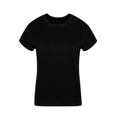 T-Shirt Mulher Algodão Ring Spun 160g/m² Seiyo | Corte Moderno Gola Redonda Etiqueta Removível | S-XXL