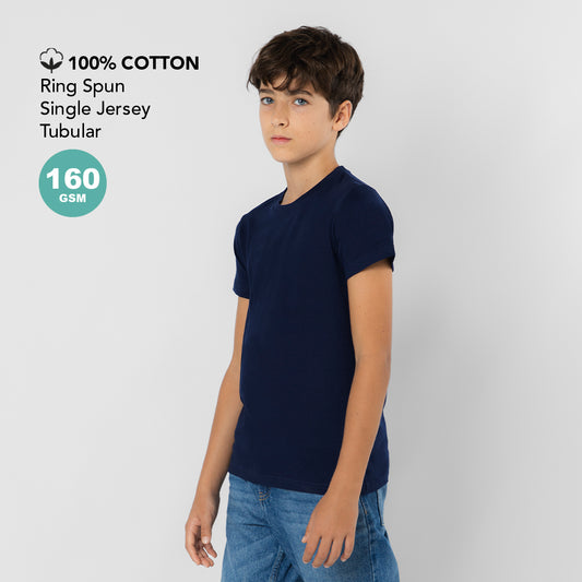 T-Shirt Criança Seiyo 100% Algodão 160g/m² | Várias Cores | Brinde Infantil