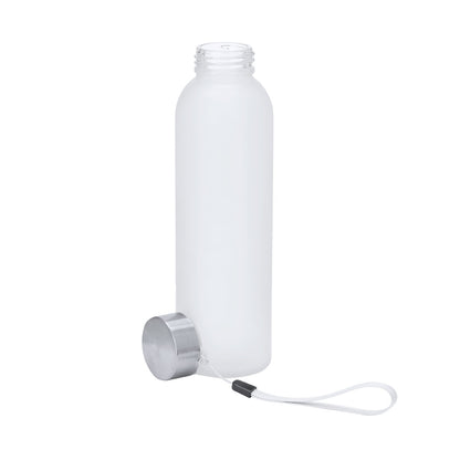 Garrafa Sublimação 500ml Vidro Fosco Inox