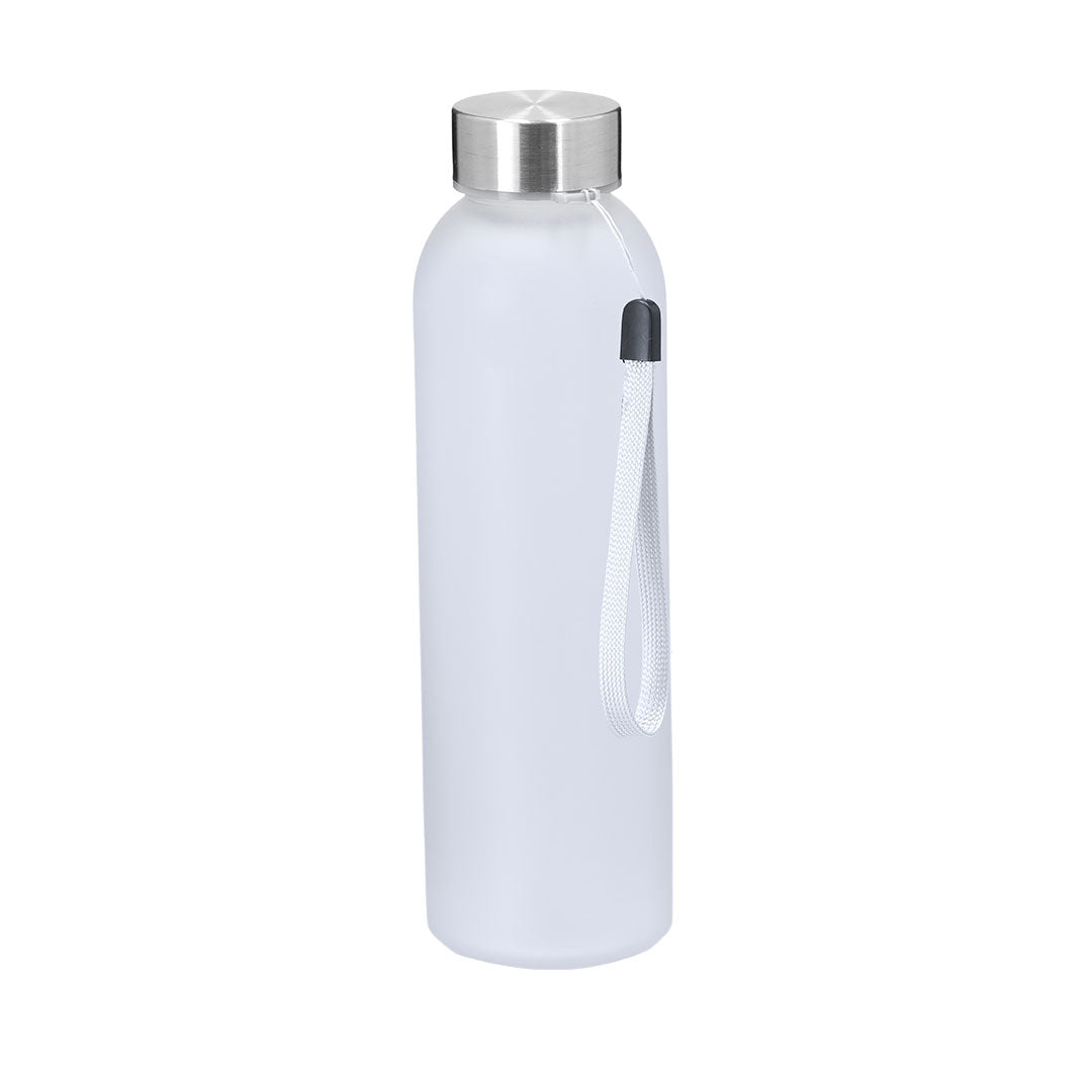 Garrafa Sublimação 500ml Vidro Fosco Inox