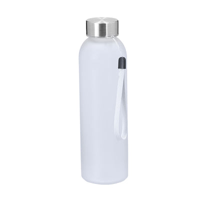 Garrafa Sublimação 500ml Vidro Fosco Inox