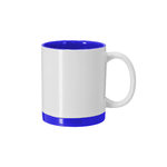 Taza Sublimación 350ml Detalles Coloridos - Base e Interior