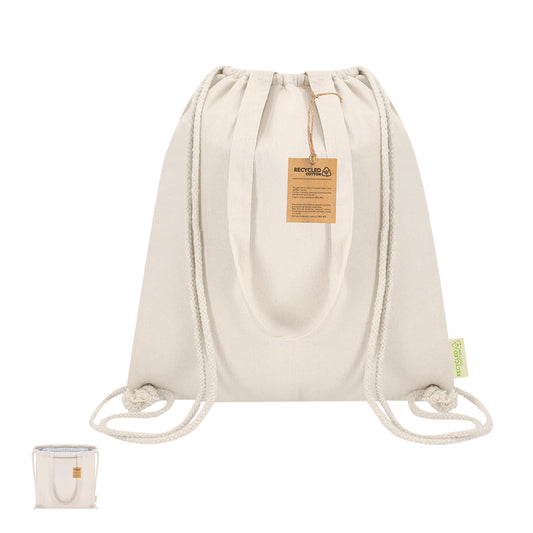 Saco Mochila Refrigerador | Nelon | Algodão Reciclado 140  | 38 x 42 c